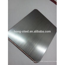 301 Hair Line with PVC stainless steel sheet Grade ASTM A240